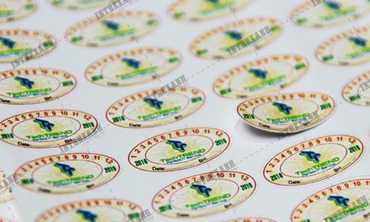 Decal giấy in tem bảo hành