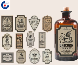 Tem nhãn rượu mang phong cách đẳng cấp, sang trọng