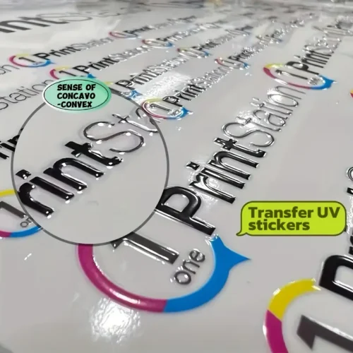 In tem UV với hiệu ứng 3D Đẹp mắt