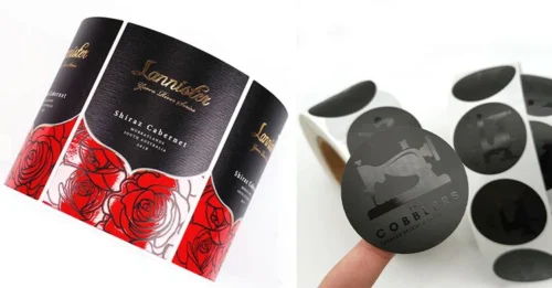 Tem UV hình ảnh sắc nét màu sắc rõ ràng