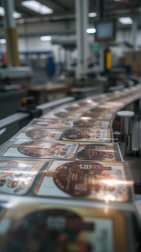 QUY TRÌNH SẢN XUẤT CUỘN TEM NHÃN KIM LOẠI CHO RƯỢU VANG