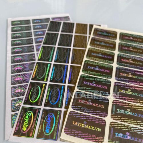 In tem nhãn chống hàng giả hàng nhãi hàng fake